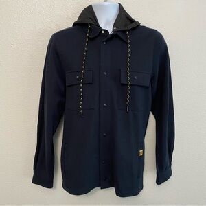 Zara‎ Men's Hooded Shirt Jacket S Shacket Streetwear Transitional Urban